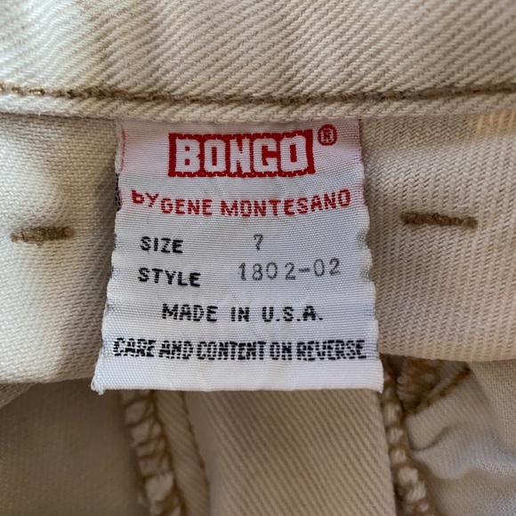 BONGO High Waisted Jean Shorts - Picture 3 of 3